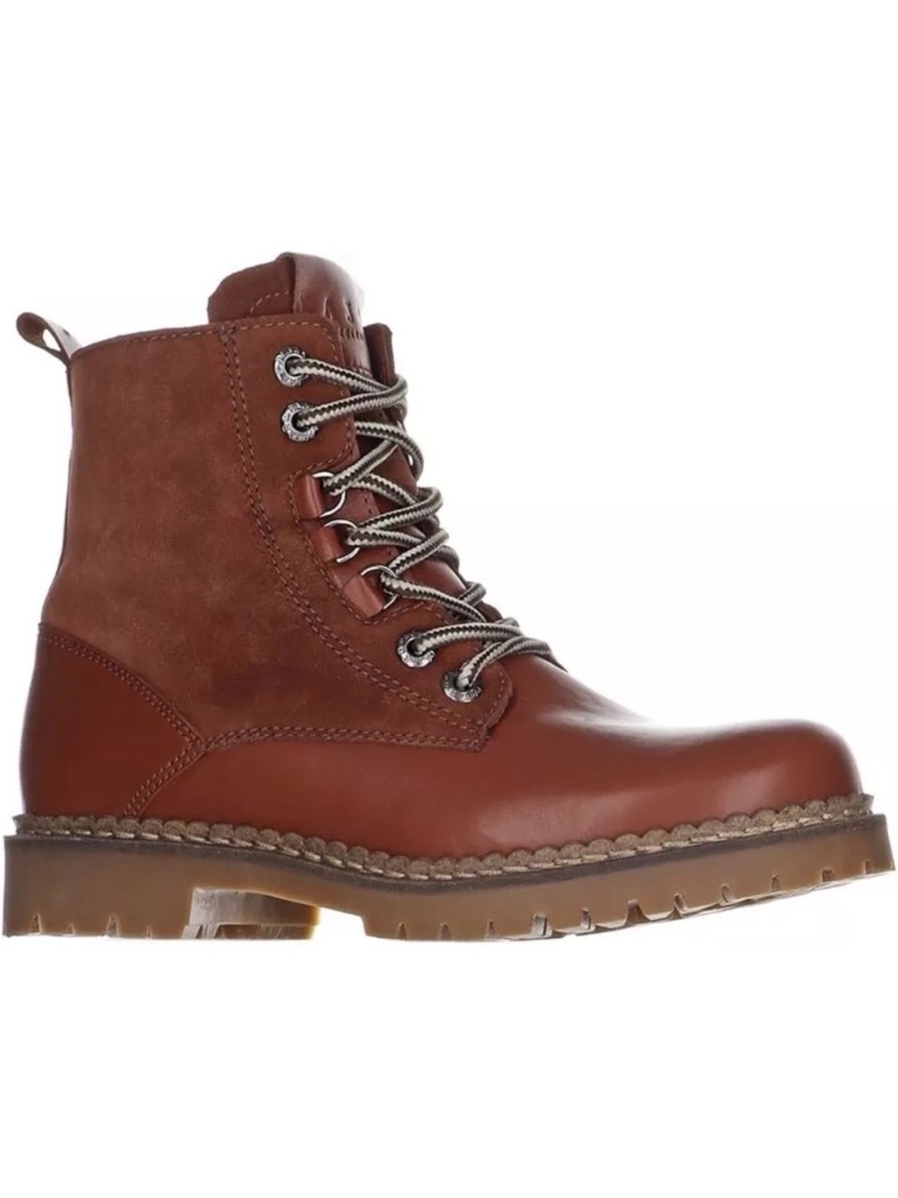 Pajar Heritage Adriana Brown Waterproof Leather Suede Sheepskin Boot Size Zip 5B